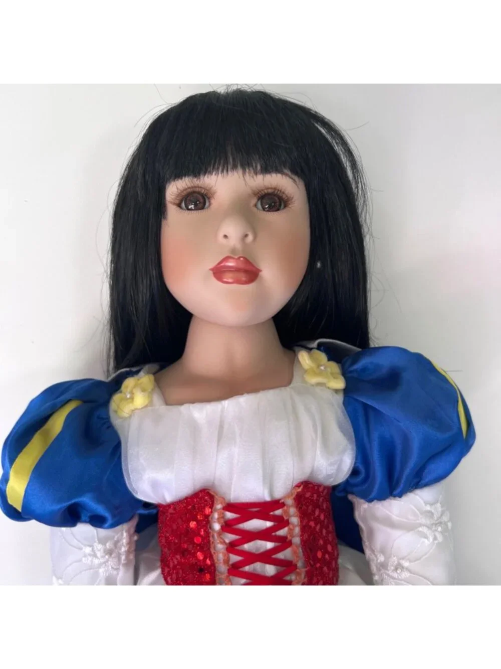 Marie Osmond Snow White Ceramic Doll 200th Anniversary Collector Doll
